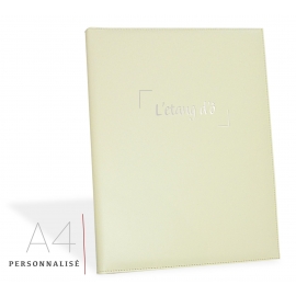 Protège Menu ATHENES A4 - Personnalisé