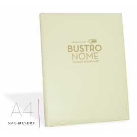 Protège Menu ATHENES A4 - Sur-mesure