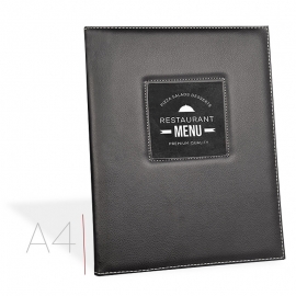 Protège-menu ''classic'' A5 Noir
